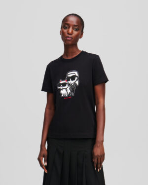 KARL LAGERFELD CAMISETA DE KARL Y CHOUPETTE IKON