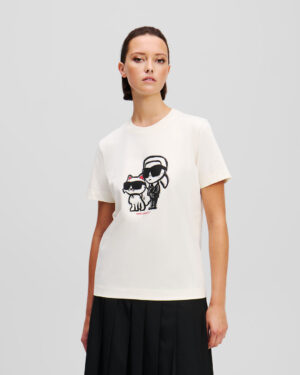 KARL LAGERFELD CAMISETA DE KARL Y CHOUPETTE IKON