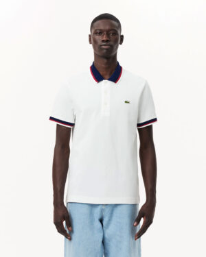 LACOSTE POLO DE CORTE REGULAR DE MINIPIQUÉ ELÁSTICO
