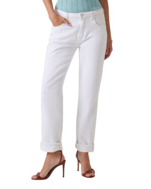 GUESS PANTALONES CELIA BOYFRIEND BLANCO